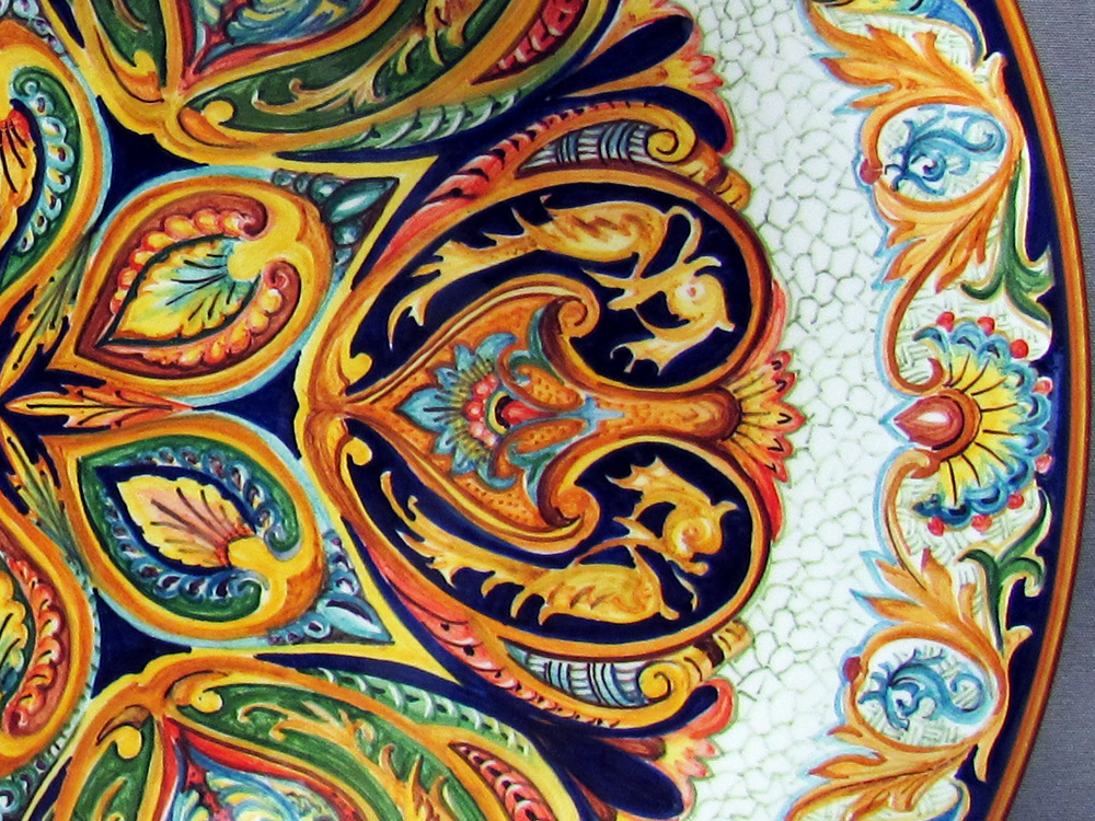 Plate ø 40.5 cm Raphaelesque - Image 3