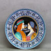 Piatto Amor Regnat 32,5 cm, Ceramica di Faenza