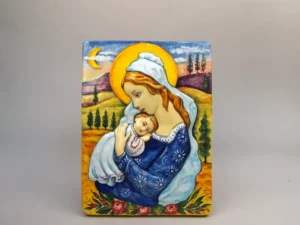 Madonna con Bambino, ceramiche La Vecchia Faenza