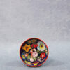 Ciotola dipinta con fiori ø 10 cm - ceramica artistica La Vecchia Faenza