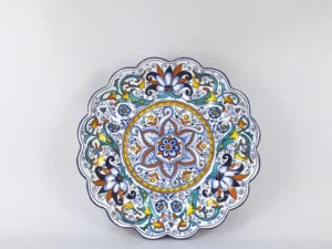 Crespina Palmetta Persiana 29 cm, ceramica La Vecchia Faenza